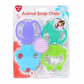 Подвеска на коляску - Африканские животные, 9 шт. (Playgo, Play 1992)